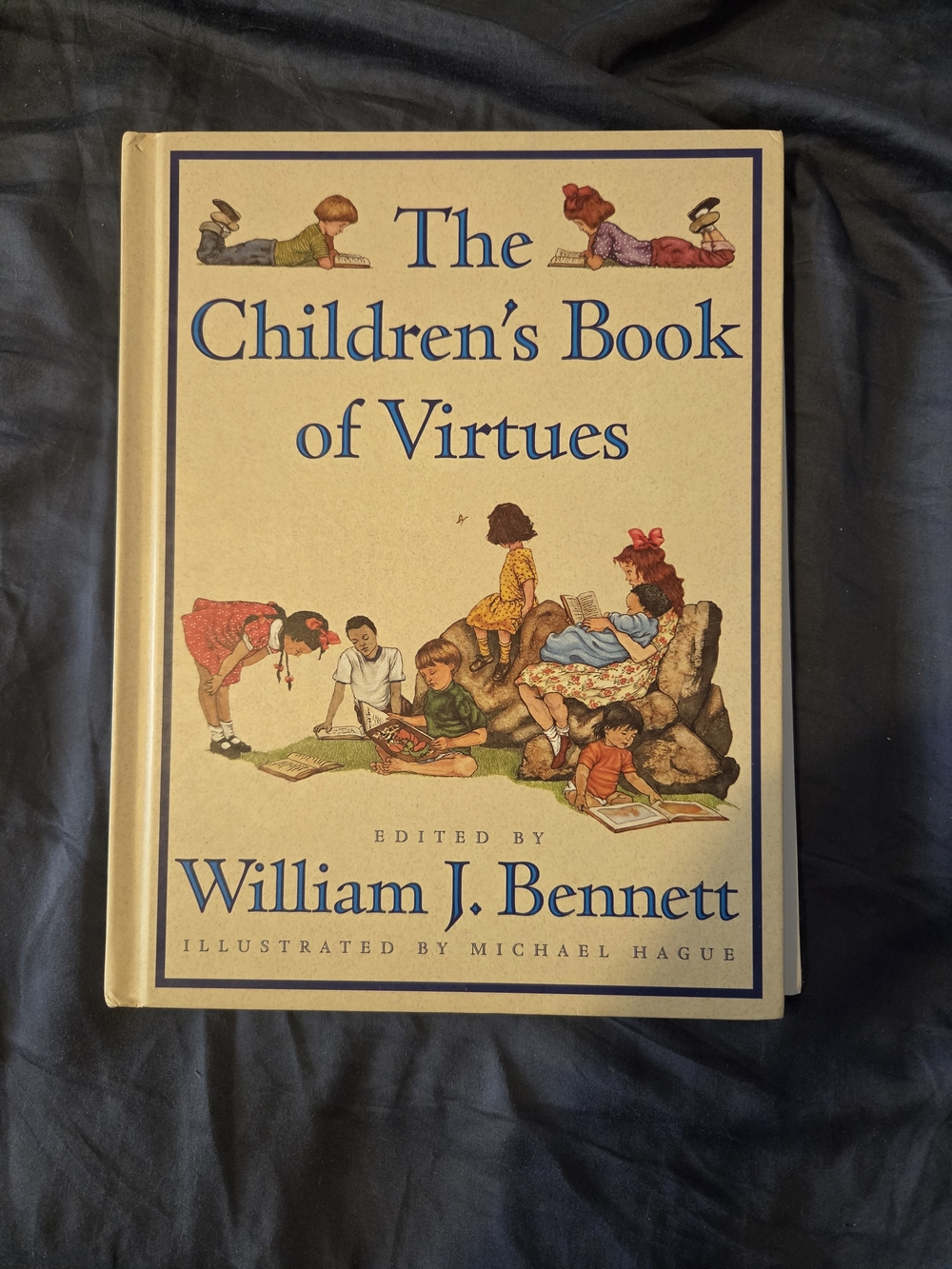The Children's Book of Virtues by - Cream Hardcover